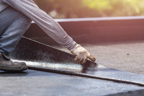 Professional Crawl Space Encapsulation technician working in Grove City, OH